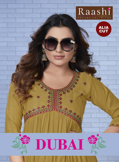 Dubai Raashi Rayon Kurtis