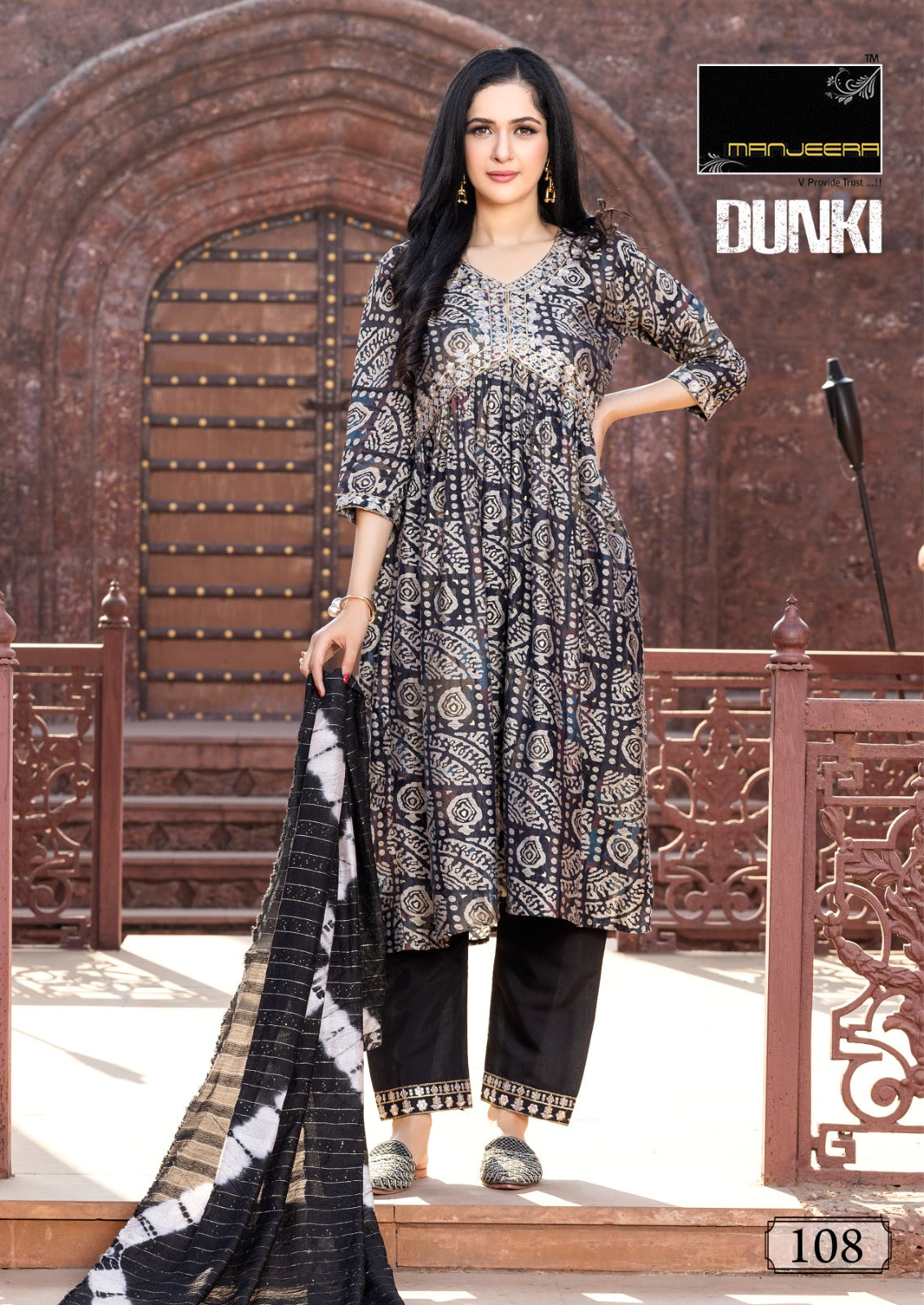 Dunki Manjeera Modal Readymade Pant Style Suits