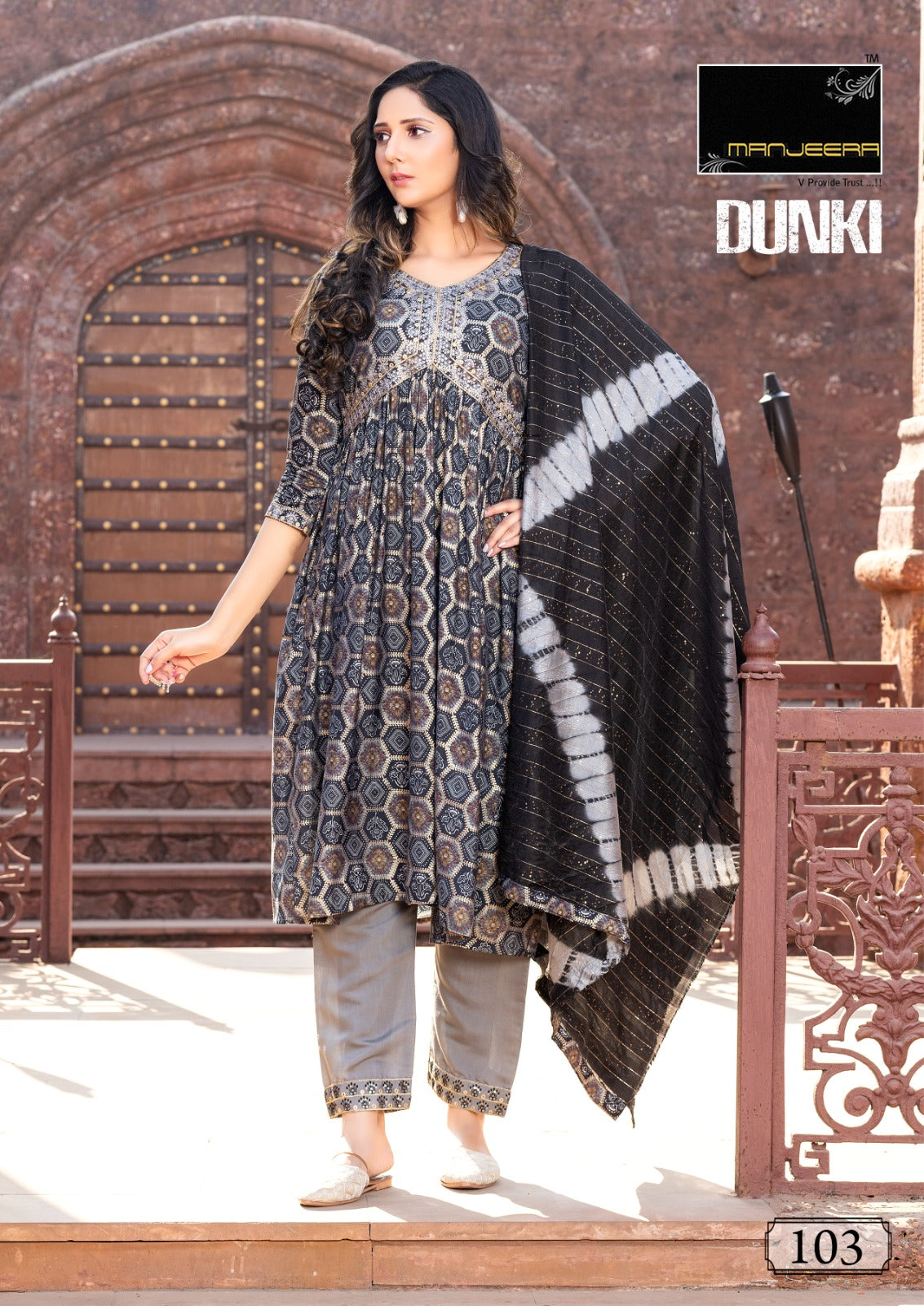 Dunki Manjeera Modal Readymade Pant Style Suits
