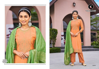 Durva Kalarang Muslin Plazzo Style Suits