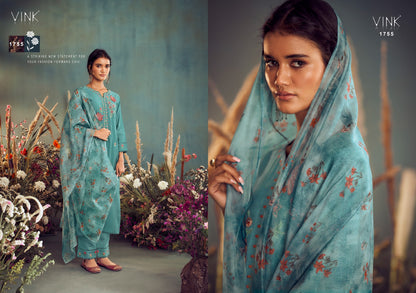 Ehsaas Vink Viscose Readymade Pant Style Suits