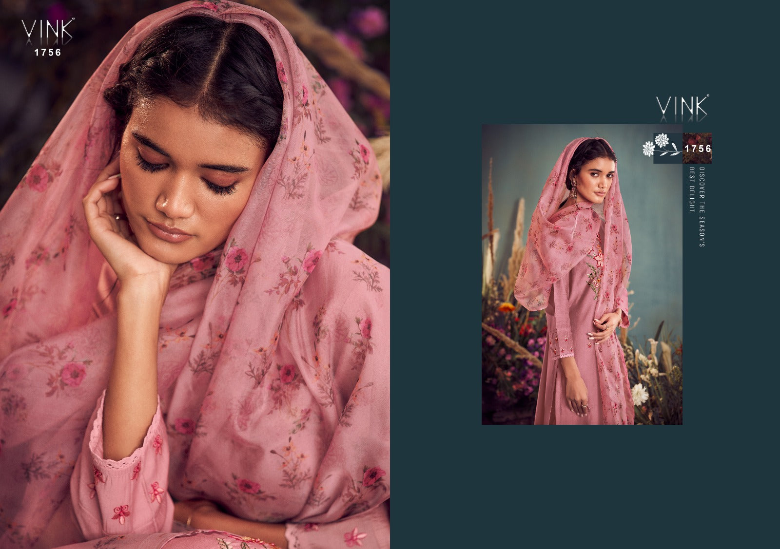 Ehsaas Vink Viscose Readymade Pant Style Suits