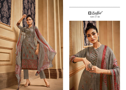 Elahi Zulfat Designer Pashmina Suits