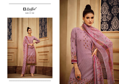 Elahi Zulfat Designer Pashmina Suits