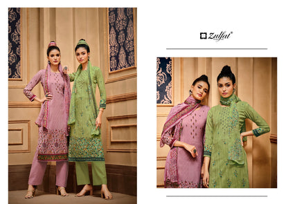 Elahi Zulfat Designer Pashmina Suits