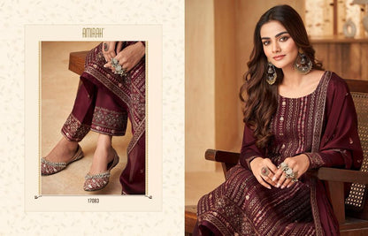 Elaina Amirah Silk Pant Style Suits