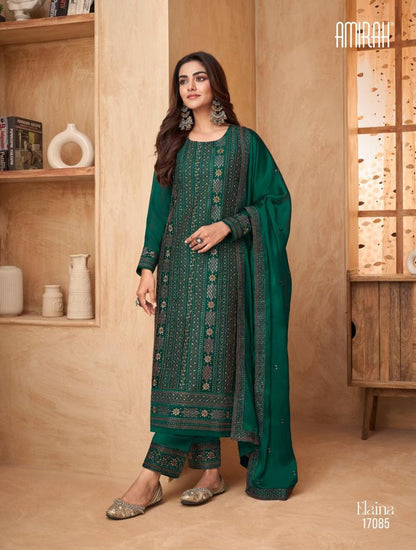 Elaina Amirah Silk Pant Style Suits
