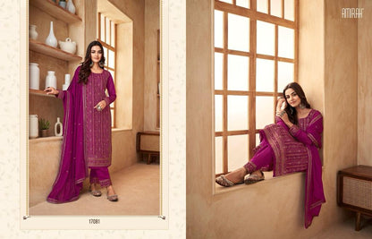Elaina Amirah Silk Pant Style Suits
