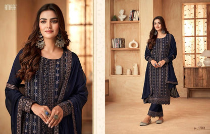 Elaina Amirah Silk Pant Style Suits