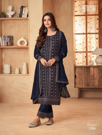 Elaina Amirah Silk Pant Style Suits