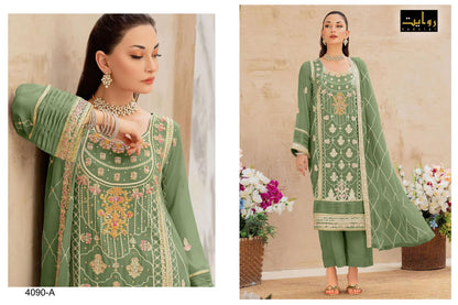 Elan Colors Vol 5 Rawayat Georgette Pakistani Salwar Suits