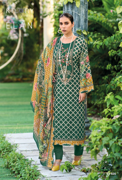 Elan Kilory Pashmina Suits