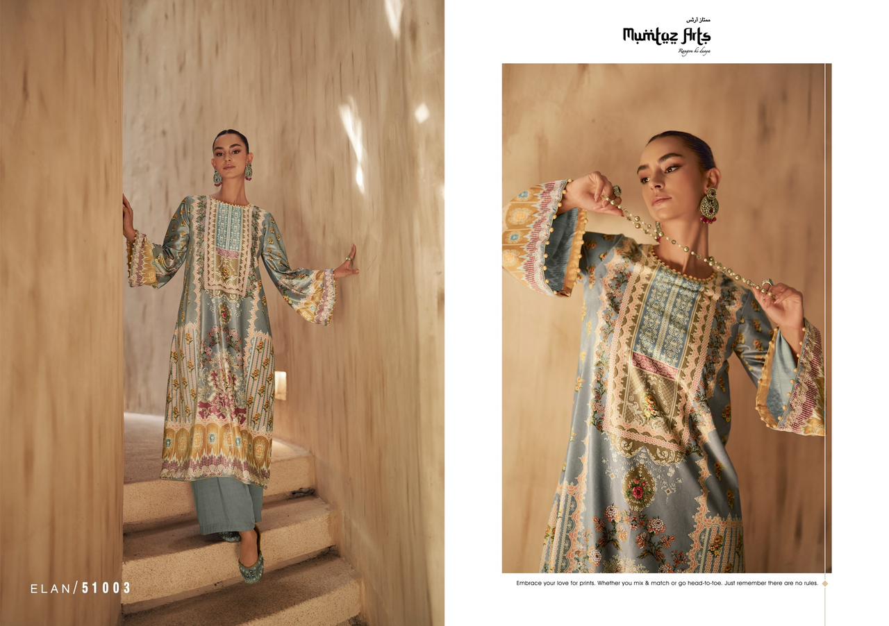 Elan Mumtaz Arts Velvet Suits