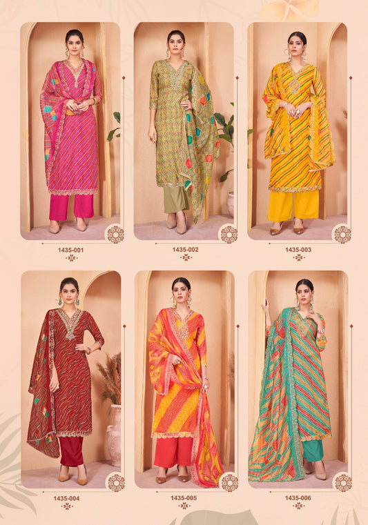 Eligance Alok Organza Pant Style Suits