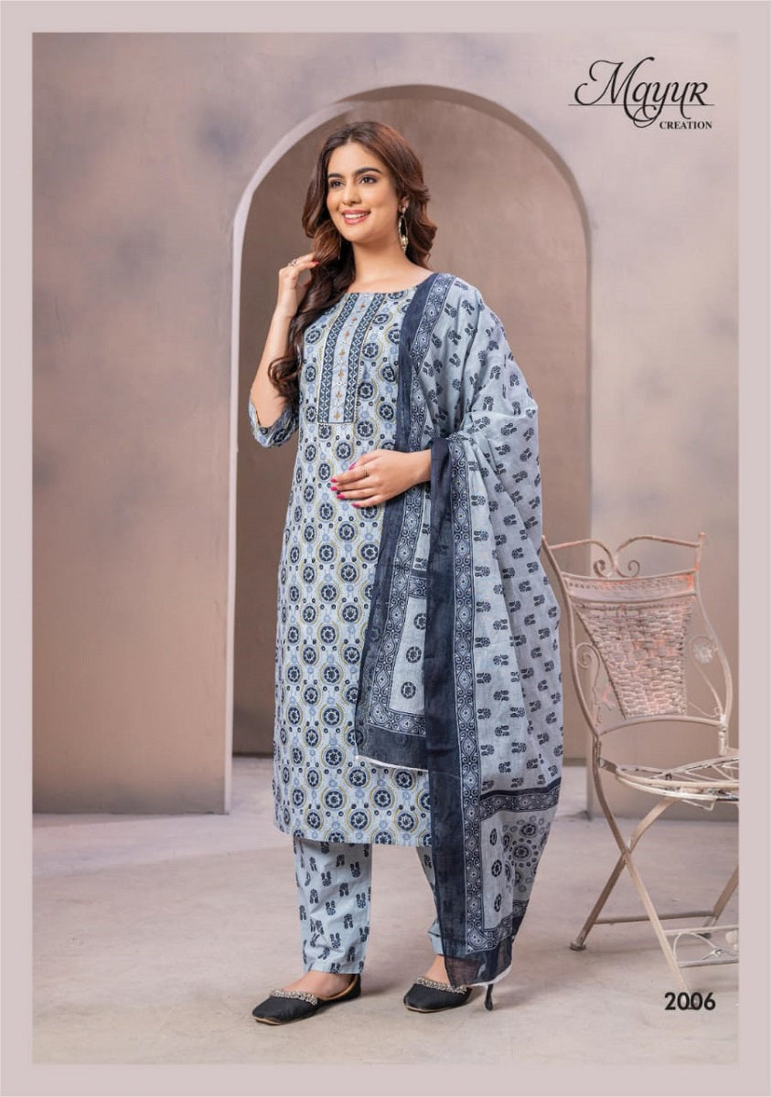 Elegance Vol 2 Mayur Creation Cotton Dress Material