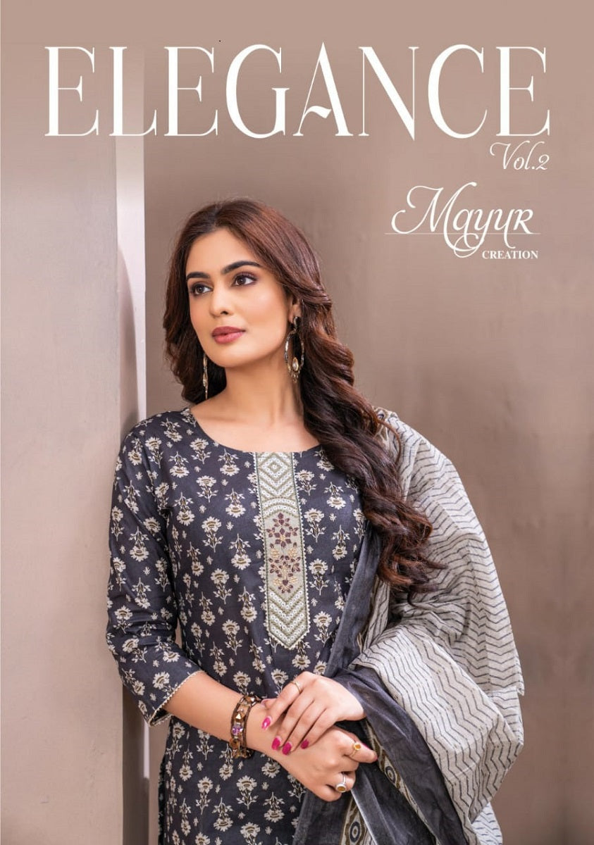 Elegance Vol 2 Mayur Creation Cotton Dress Material Kavya Style Plus Elegance Vol 2 Mayur Creation Cotton Dress Material Kavya Style Plus