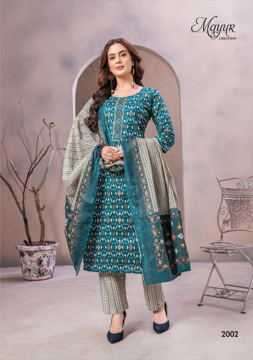 Elegance Vol 2 Mayur Creation Cotton Dress Material