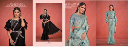 Elegancia-New Mahotsav Silk Satin Sarees