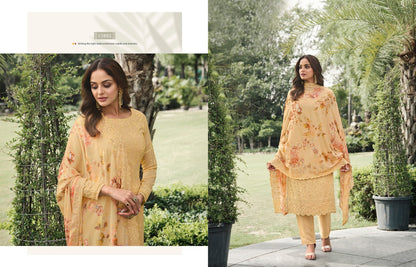 Elegant Vol 3 Zisa Georgette Pant Style Suits