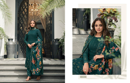 Elegant Vol 3 Zisa Georgette Pant Style Suits