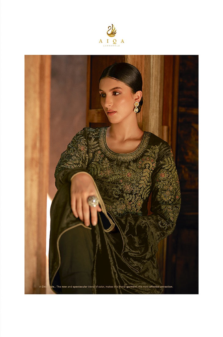 Elie Aiqa Velvet Suits