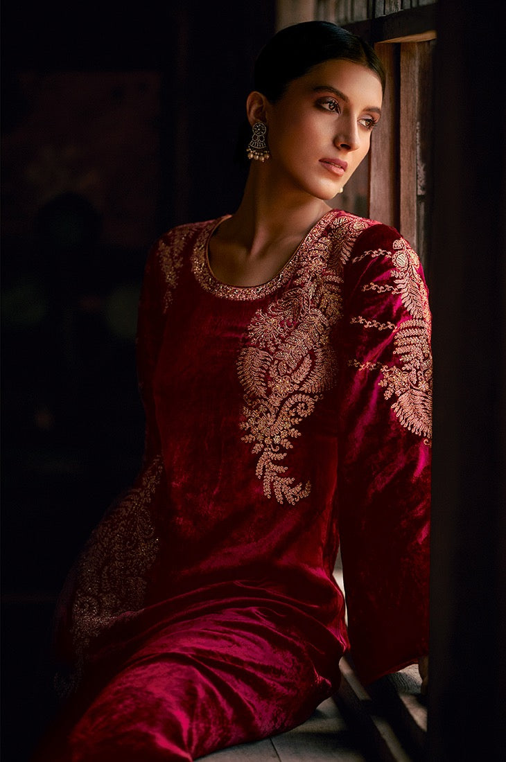 Elie Aiqa Velvet Suits