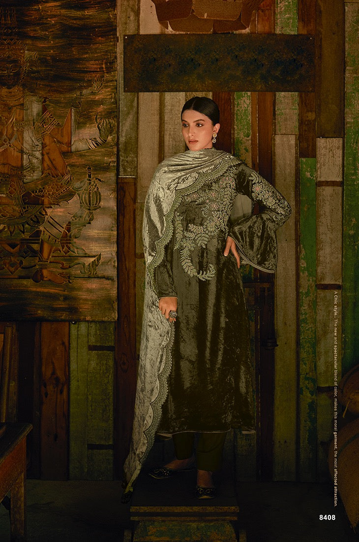 Elie Aiqa Velvet Suits