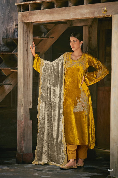Elie Aiqa Velvet Suits