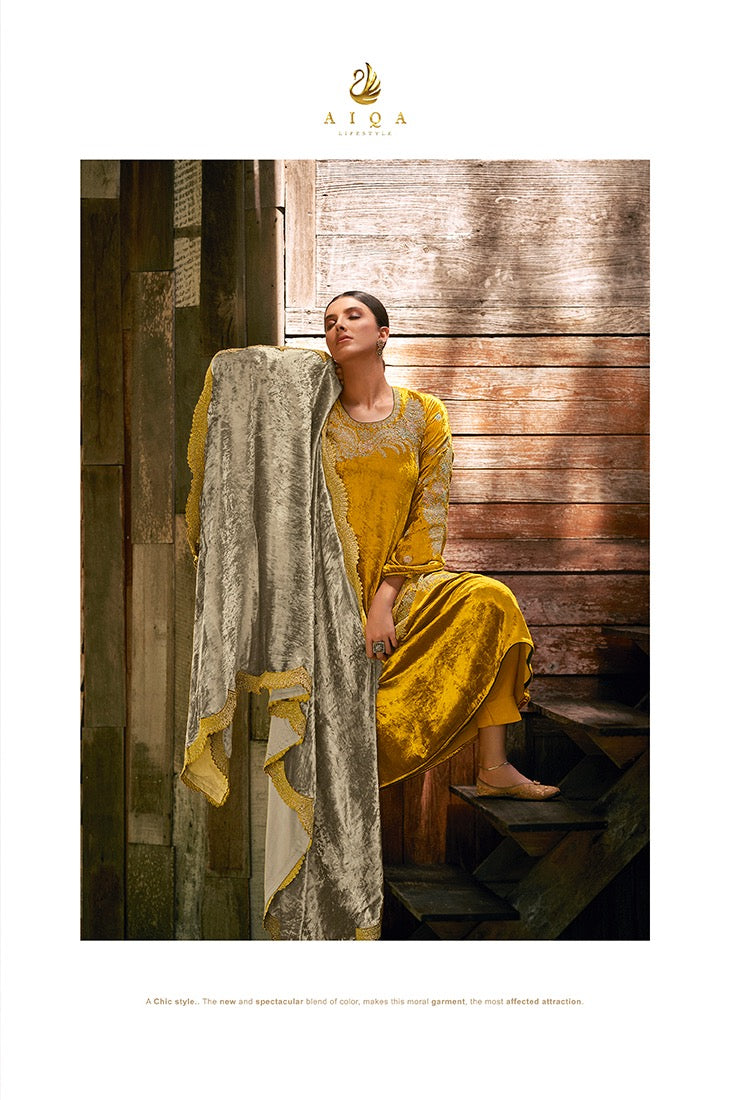Elie Aiqa Velvet Suits
