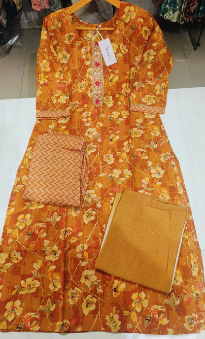 Eliza-1502 Dveeja Fashion Modal Chanderi Readymade Pant Style Suits