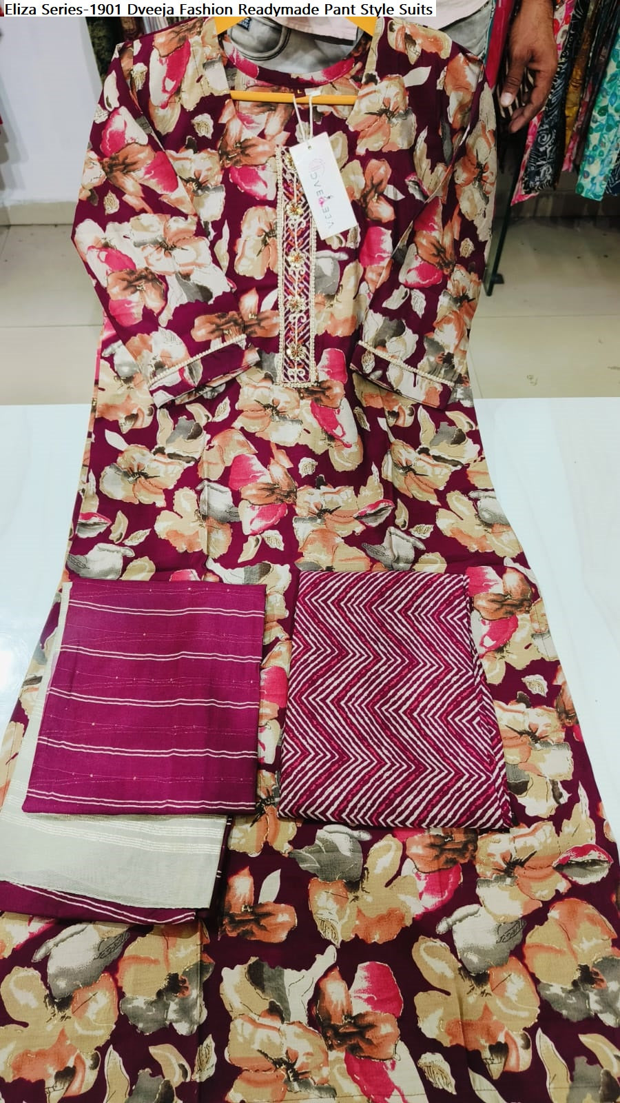 Eliza Series-1901 Dveeja Fashion Modal Chanderi Readymade Pant Style Suits