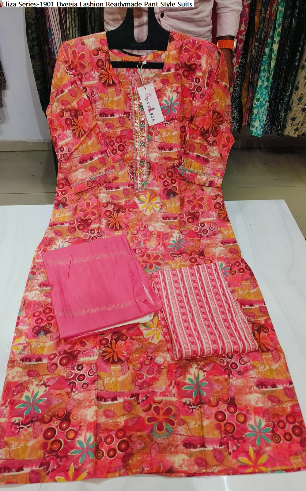 Eliza Series-1901 Dveeja Fashion Modal Chanderi Readymade Pant Style Suits