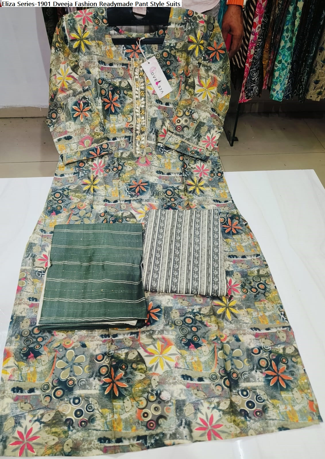 Eliza Series-1901 Dveeja Fashion Modal Chanderi Readymade Pant Style Suits