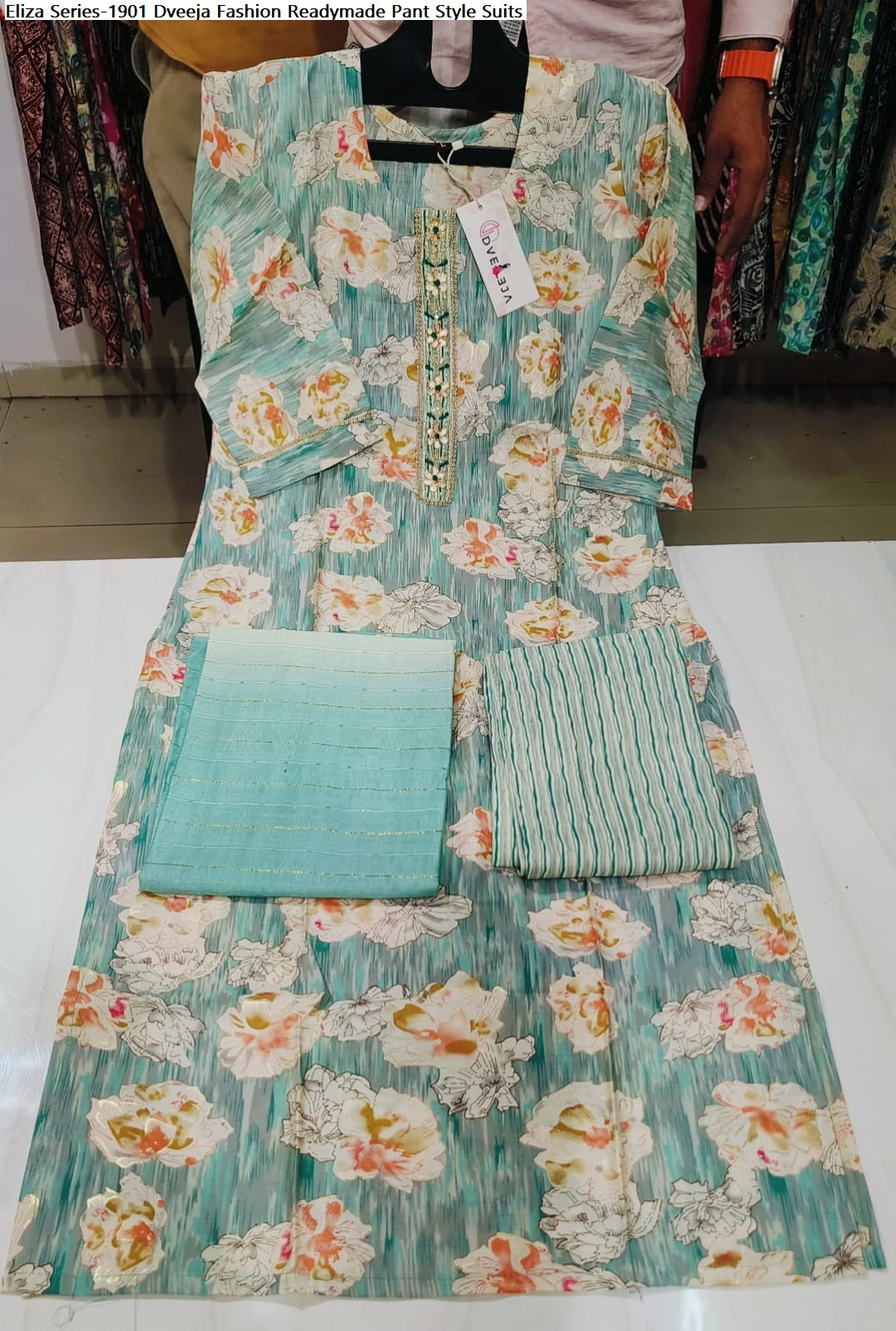 Eliza Series-1901 Dveeja Fashion Modal Chanderi Readymade Pant Style Suits