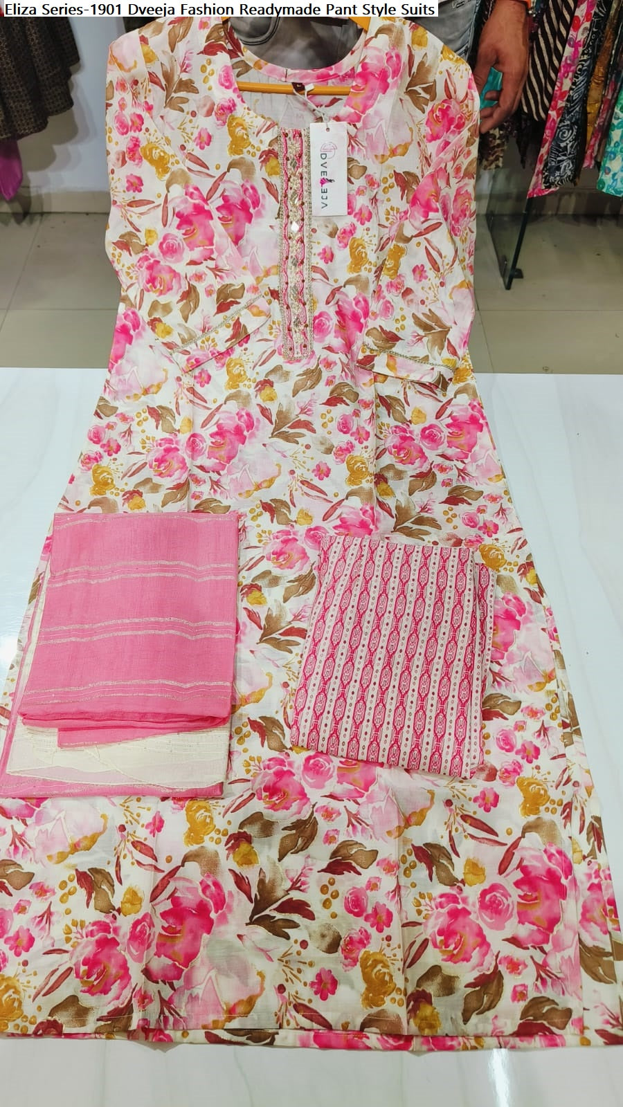 Eliza Series-1901 Dveeja Fashion Modal Chanderi Readymade Pant Style Suits