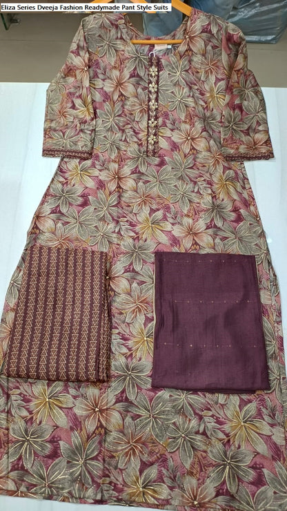 Eliza Series Dveeja Fashion Readymade Pant Style Suits