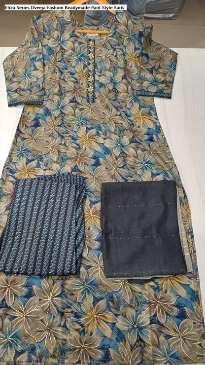 Eliza Series Dveeja Fashion Readymade Pant Style Suits