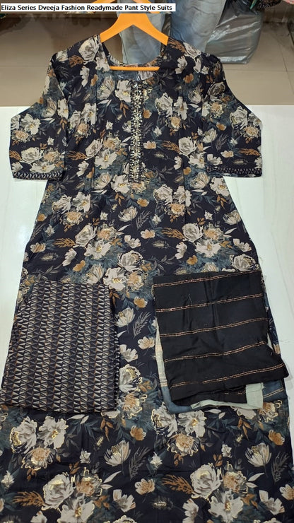 Eliza Series Dveeja Fashion Readymade Pant Style Suits