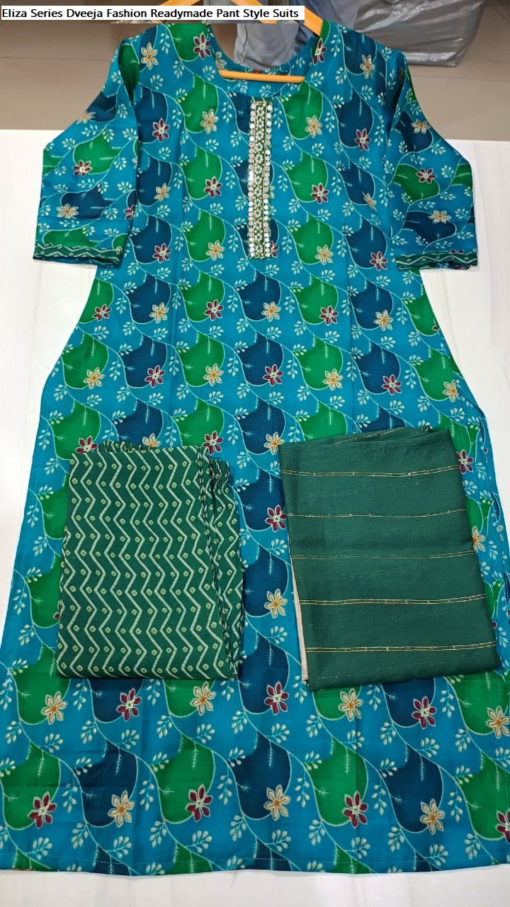 Eliza Series Dveeja Fashion Readymade Pant Style Suits
