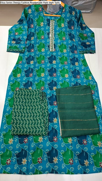 Eliza Series Dveeja Fashion Readymade Pant Style Suits