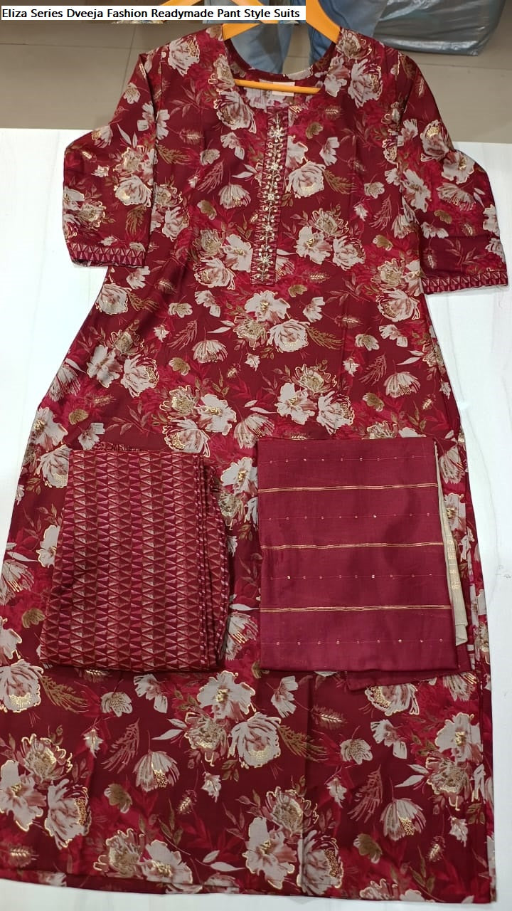 Eliza Series Dveeja Fashion Readymade Pant Style Suits