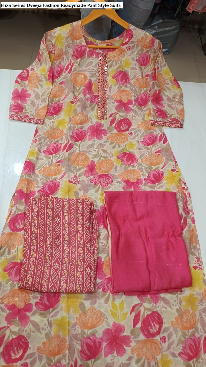 Eliza Series Dveeja Fashion Readymade Pant Style Suits