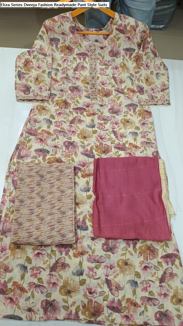 Eliza Series Dveeja Fashion Readymade Pant Style Suits