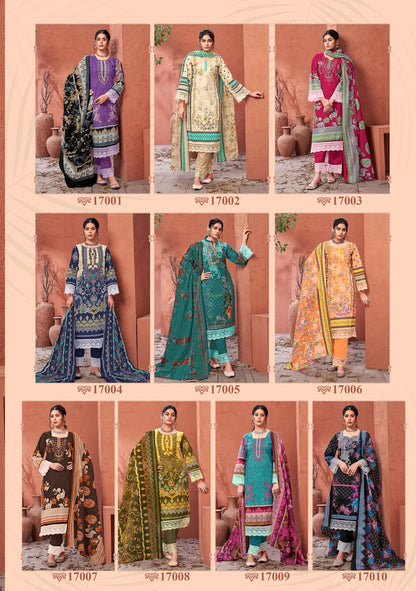 Elliza Vol 17 Jash Karachi Salwar Suits