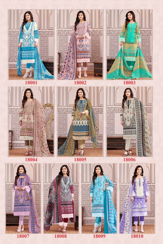 Elliza Vol 18 Jash Karachi Salwar Suits