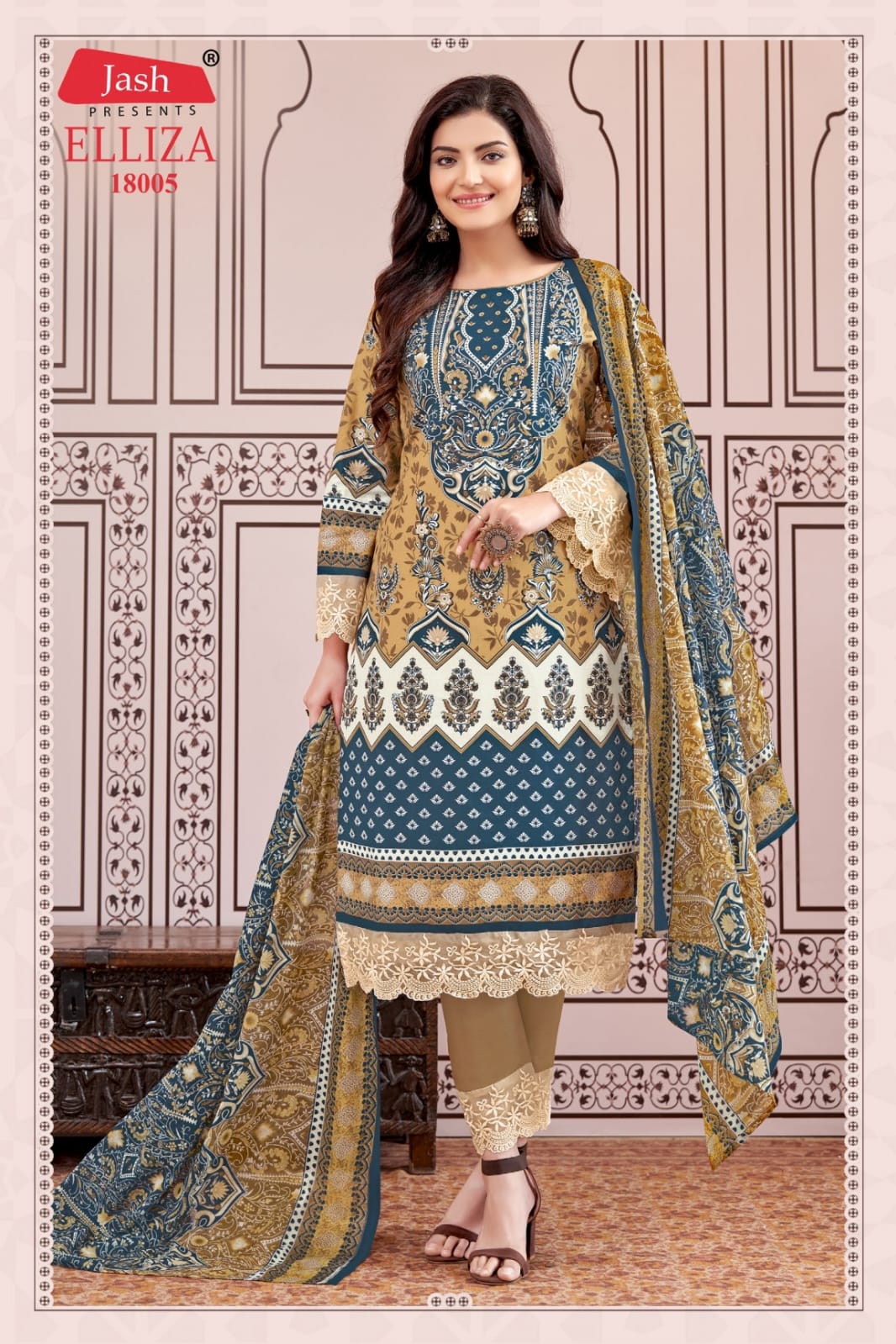 Elliza Vol 18 Jash Karachi Salwar Suits