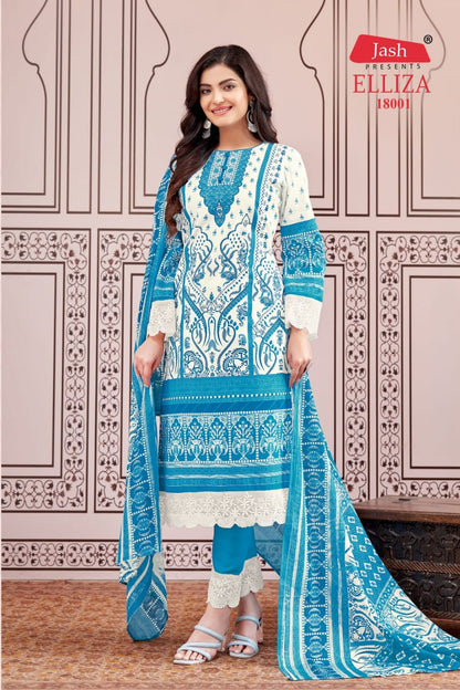 Elliza Vol 18 Jash Karachi Salwar Suits