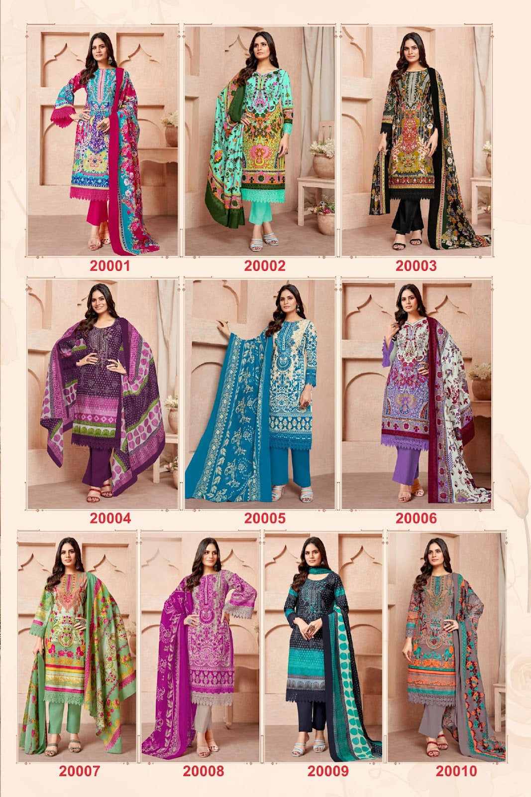 Elliza Vol 20 Jash Karachi Salwar Suits