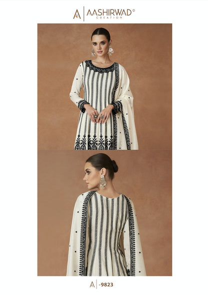 Elnaaz Aashirwad Creation Readymade Suits