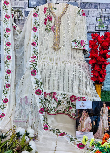 Emaan Adeel Premium Collection Vol 13 Mahnur Georgette Pakistani Salwar Suits